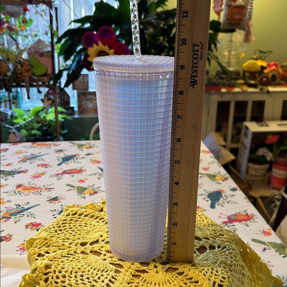 Starbucks 24 Oz Spring 2022 Iridescent Unicorn Grid Venti Tumbler NWT - Picture 14 of 15